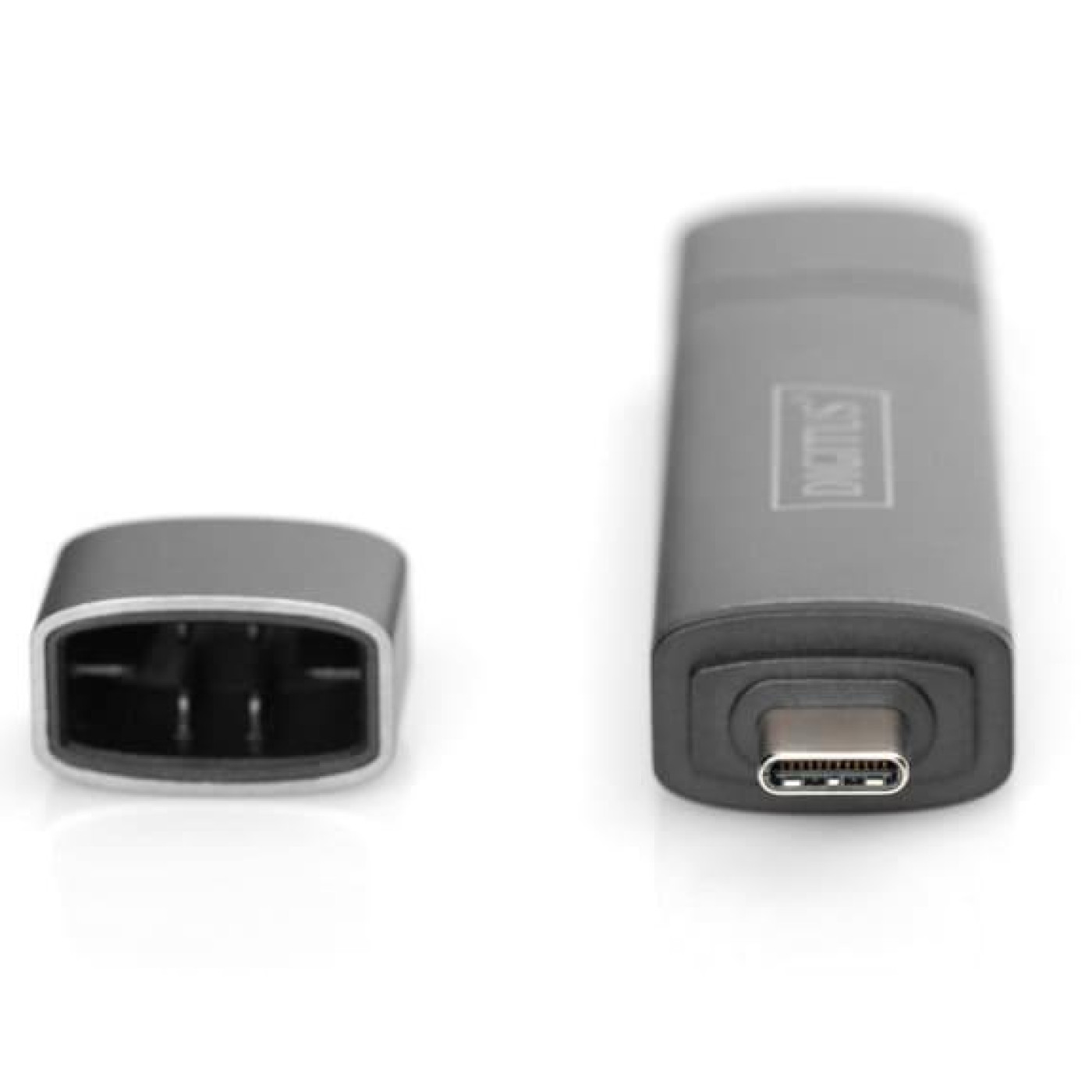 Кардридер Digitus USB-C/USB 3.0 SD/MicroSD (DA-70886)