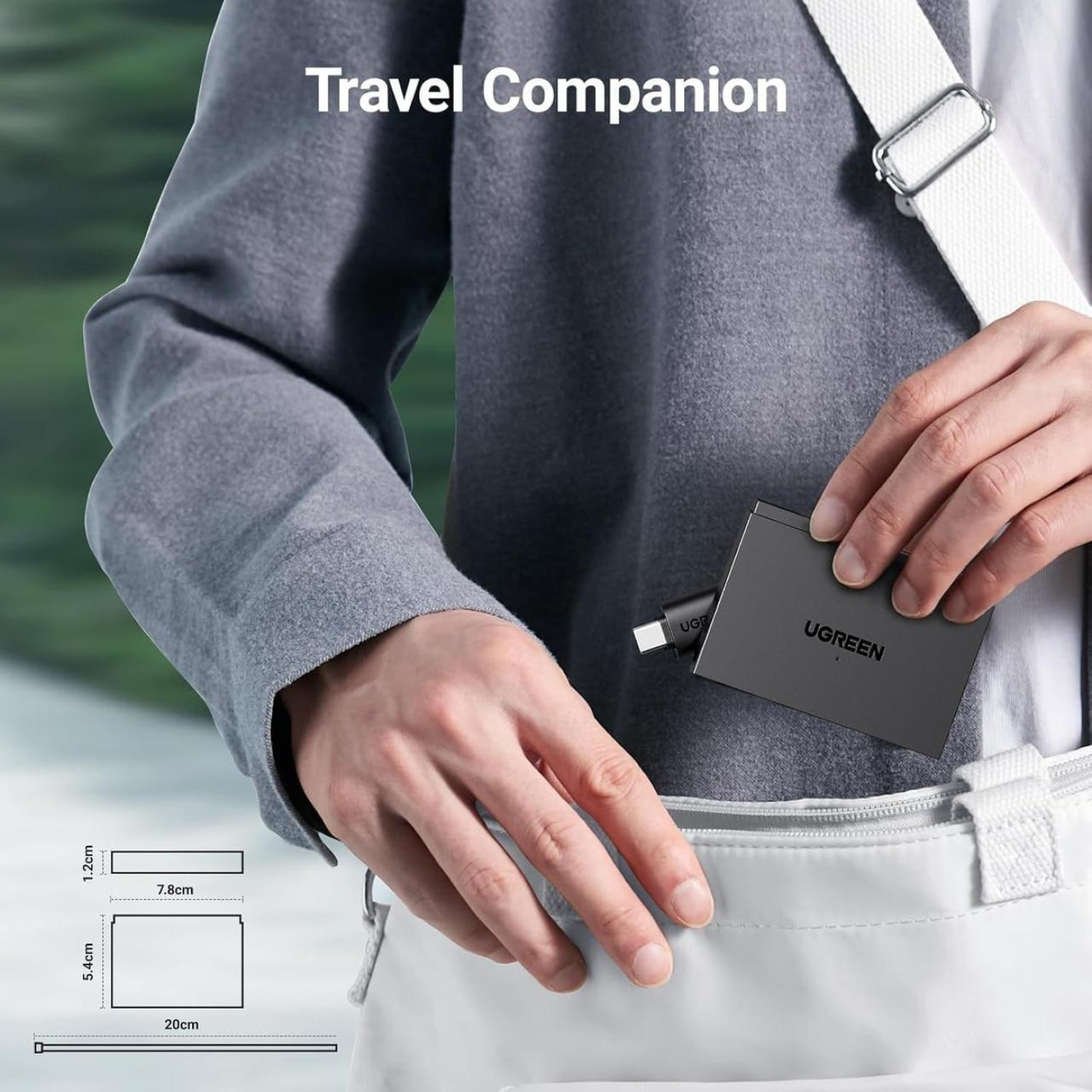 Кардридер Ugreen iдер Card Reader USB 3.0 4-in-1 (45167)