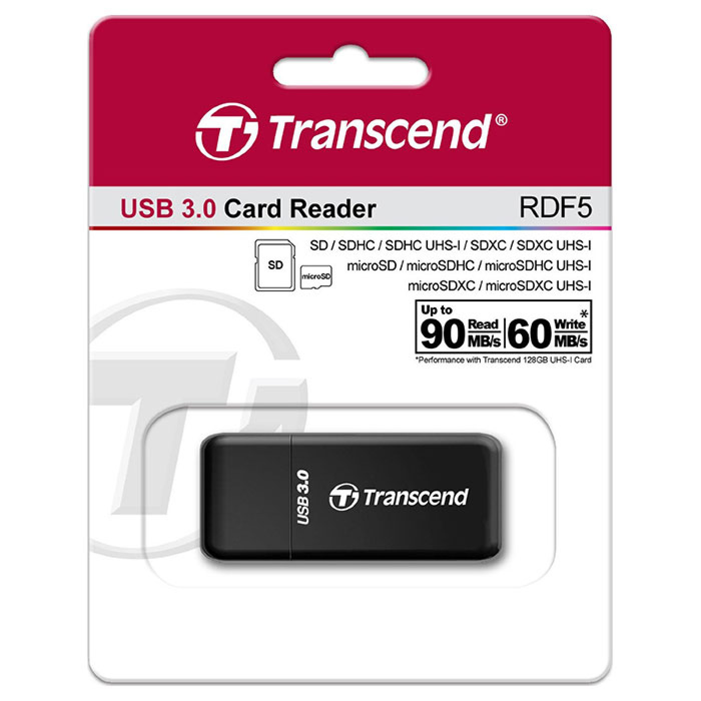 Кардридер Transcend RDF5 USB 3.1 (TS-RDF5K)