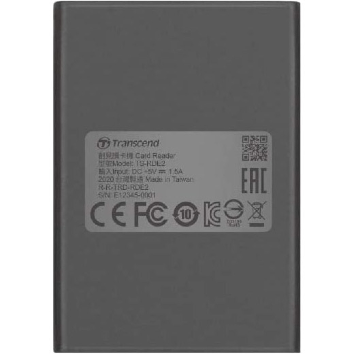 Кардридер Transcend USB 3.2 Gen 2x2 Type-C CFexpress (TS-RDE2)