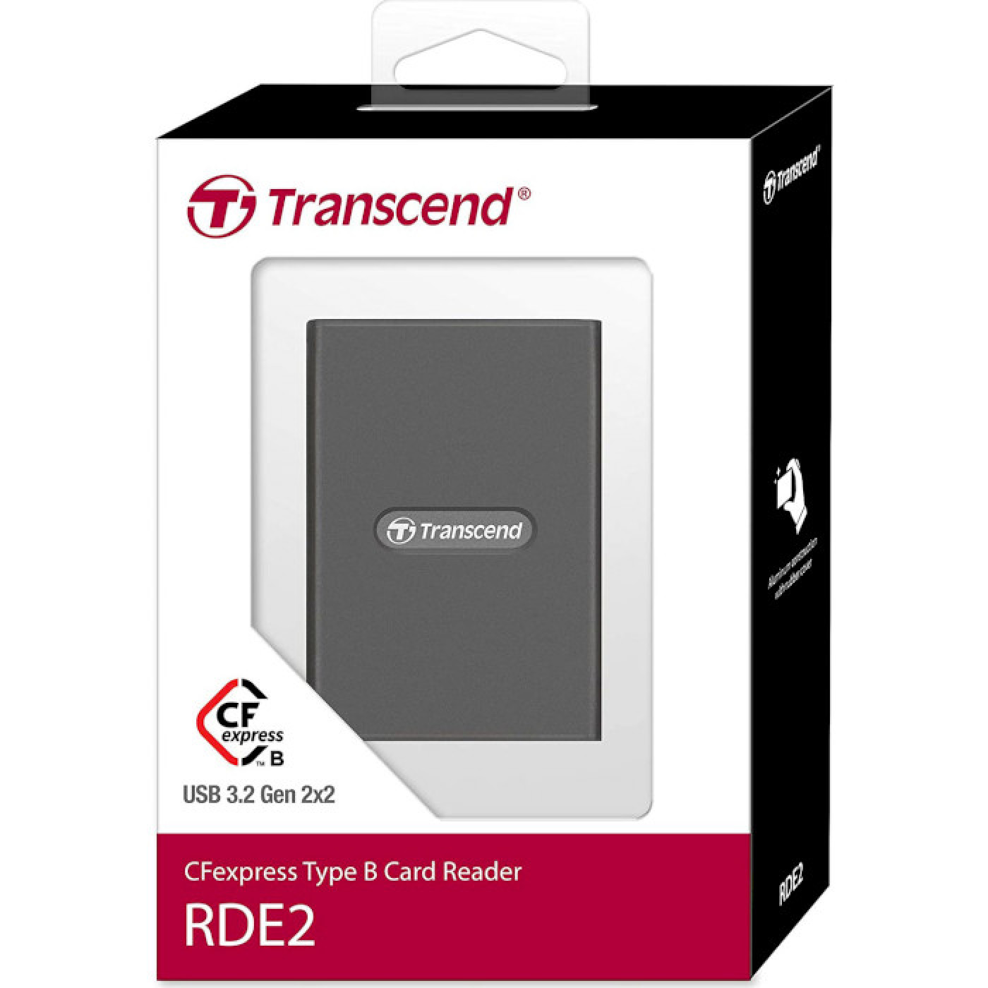 Кардридер Transcend USB 3.2 Gen 2x2 Type-C CFexpress (TS-RDE2)