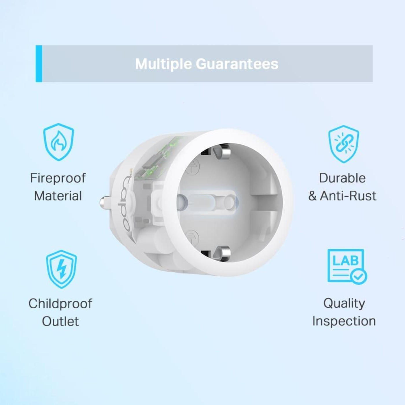 Розумна міні Wi-Fi розетка TP-Link, Tapo P115(1-pack)