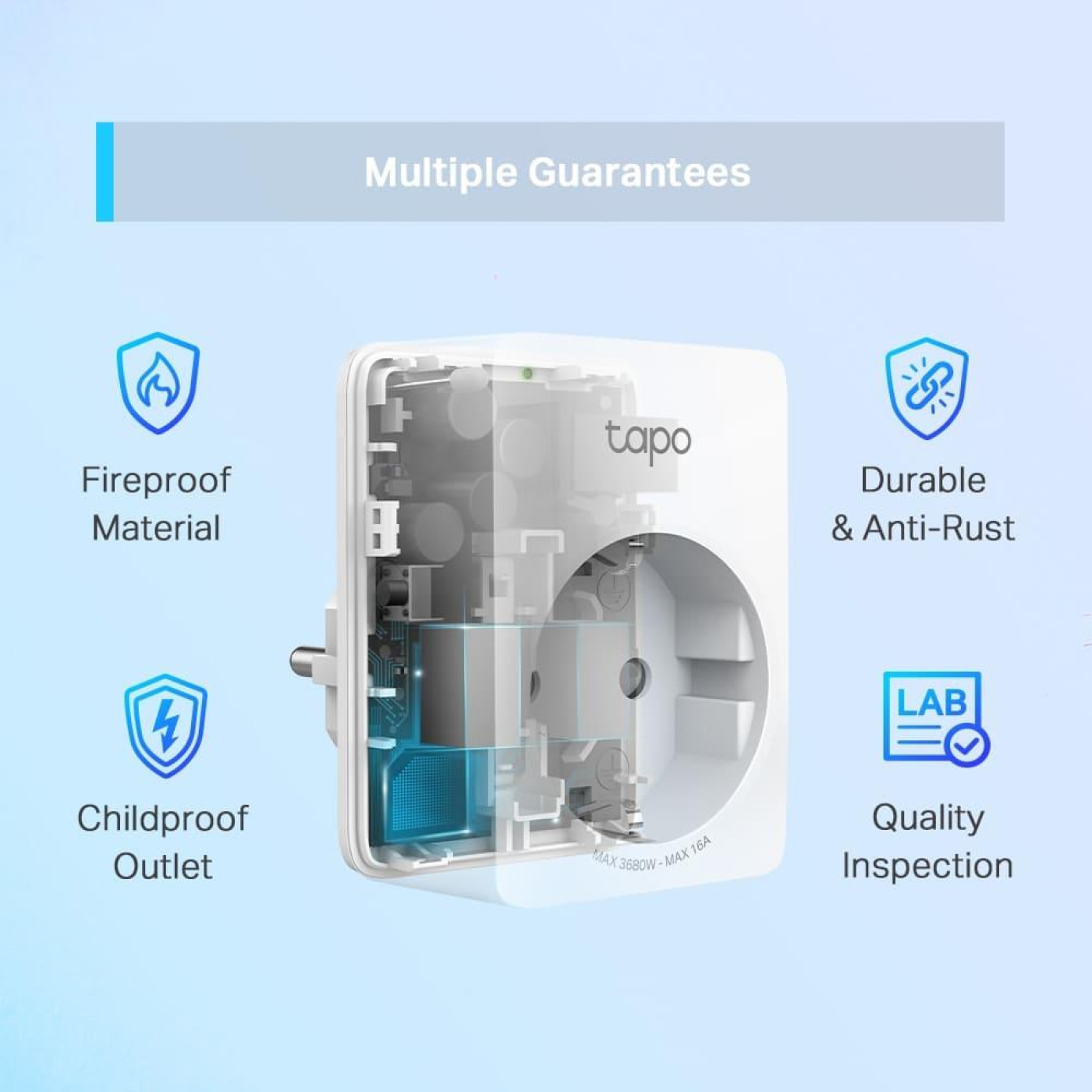 Розумна міні Wi-Fi розетка TP-Link Tapo P110(2-pack)