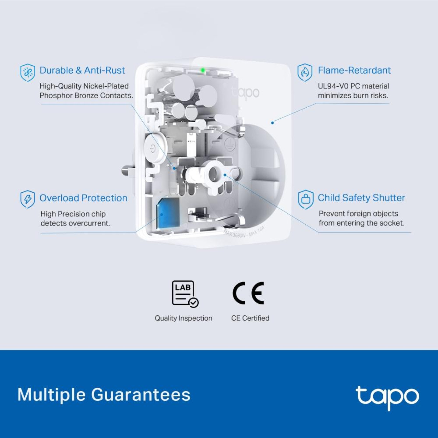 Розумна розетка TP-Link, Tapo P110M  Tapo P110M