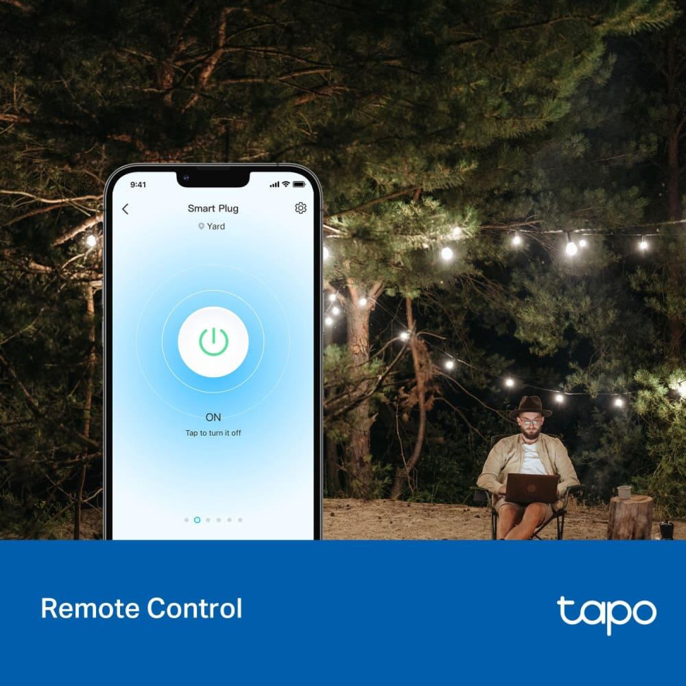 Розумна зовнішня Wi-Fi розетка TP-Link, Tapo P410M   Tapo P410M