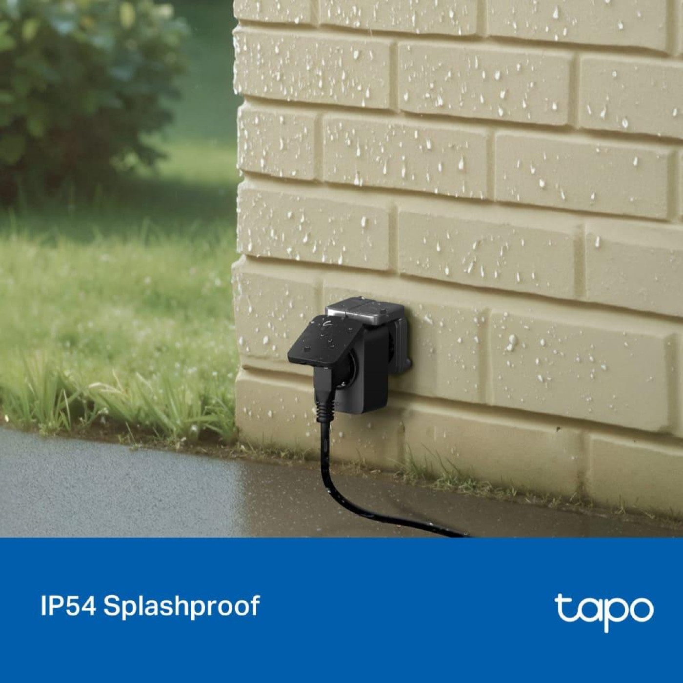 Розумна зовнішня Wi-Fi розетка TP-Link, Tapo P410M   Tapo P410M