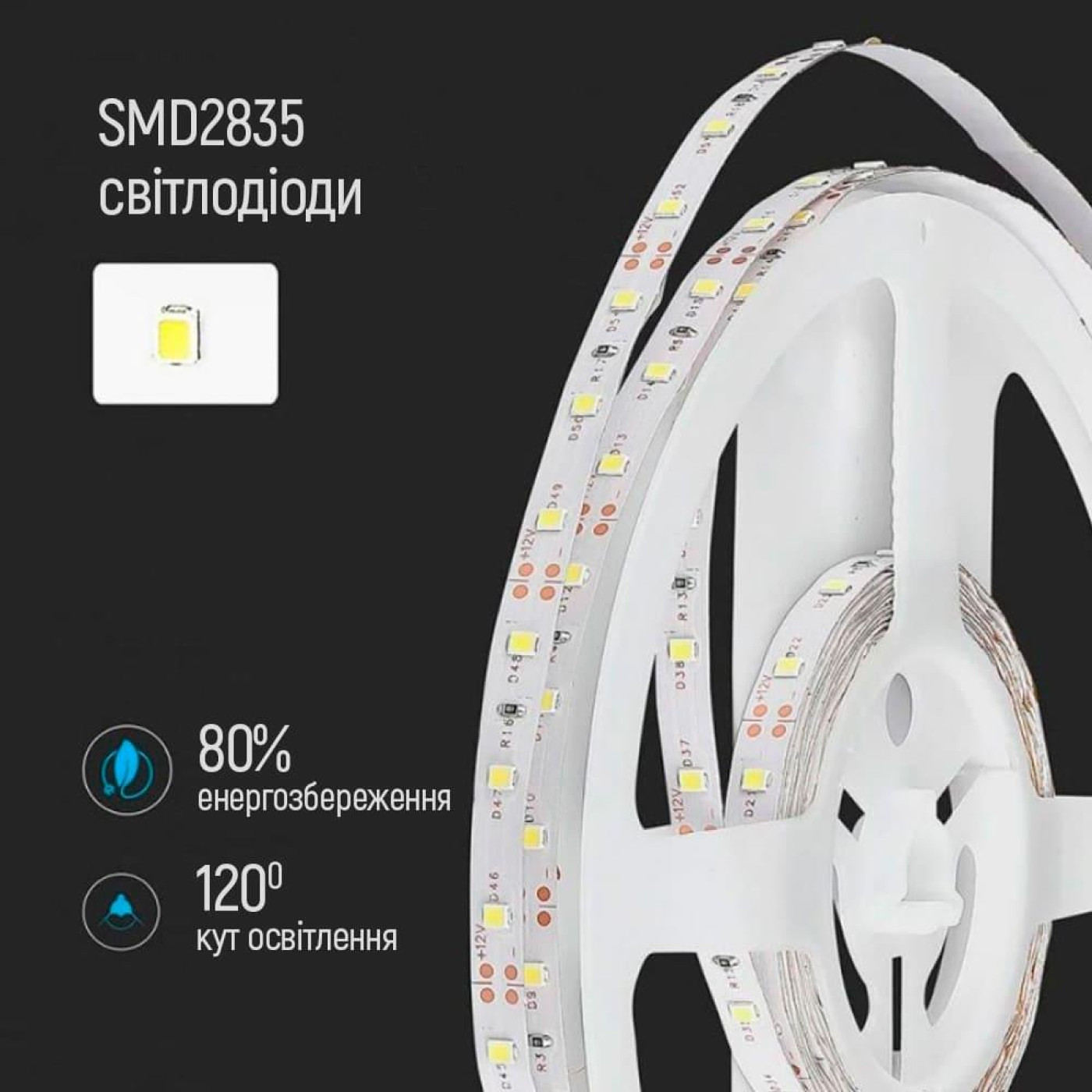 Свитлодиодна стричка ColorWay LED  5м з живленням вид USB (CW-LD05)