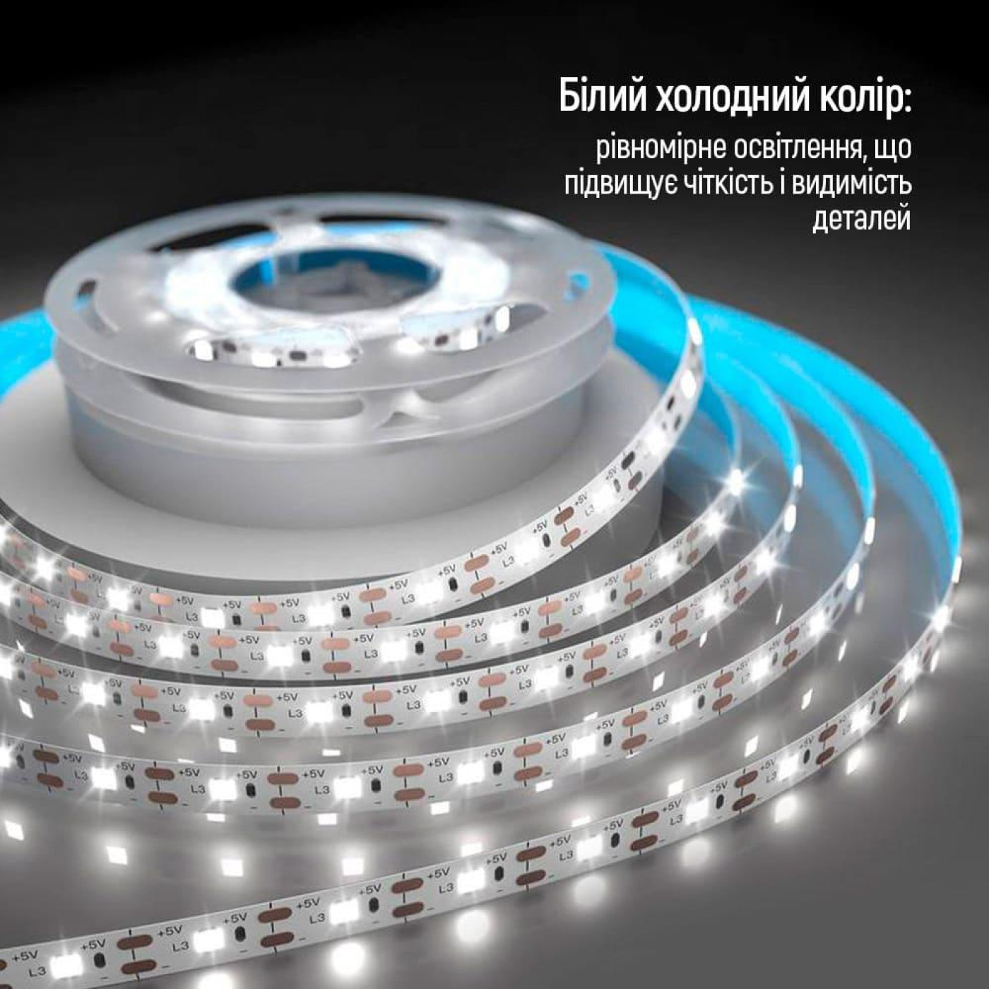 Свитлодиодна стричка ColorWay LED  5м з живленням вид USB (CW-LD05)