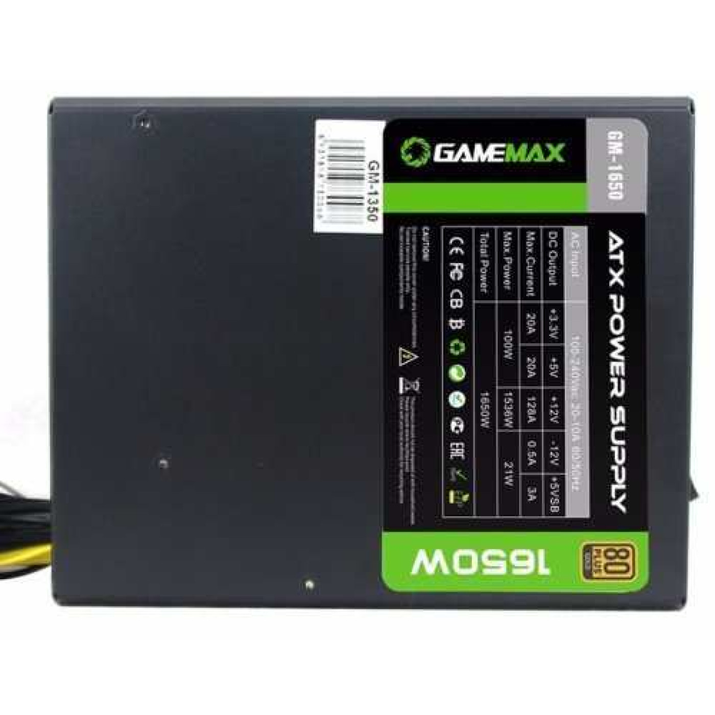Блок питания GameMax 1650W (GM-1650)