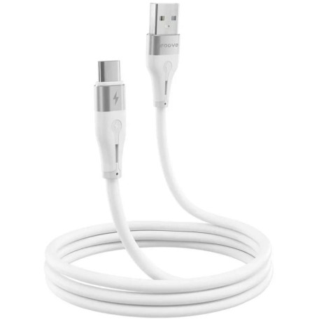 Кабель Proove Soft Silicone USB to Type-C 2.4A (1m) white (CCSO20001202)