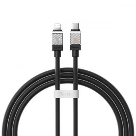 Кабель Baseus CoolPlay Series Type-C to Lightning 20W (2m) black (CAKW000101)