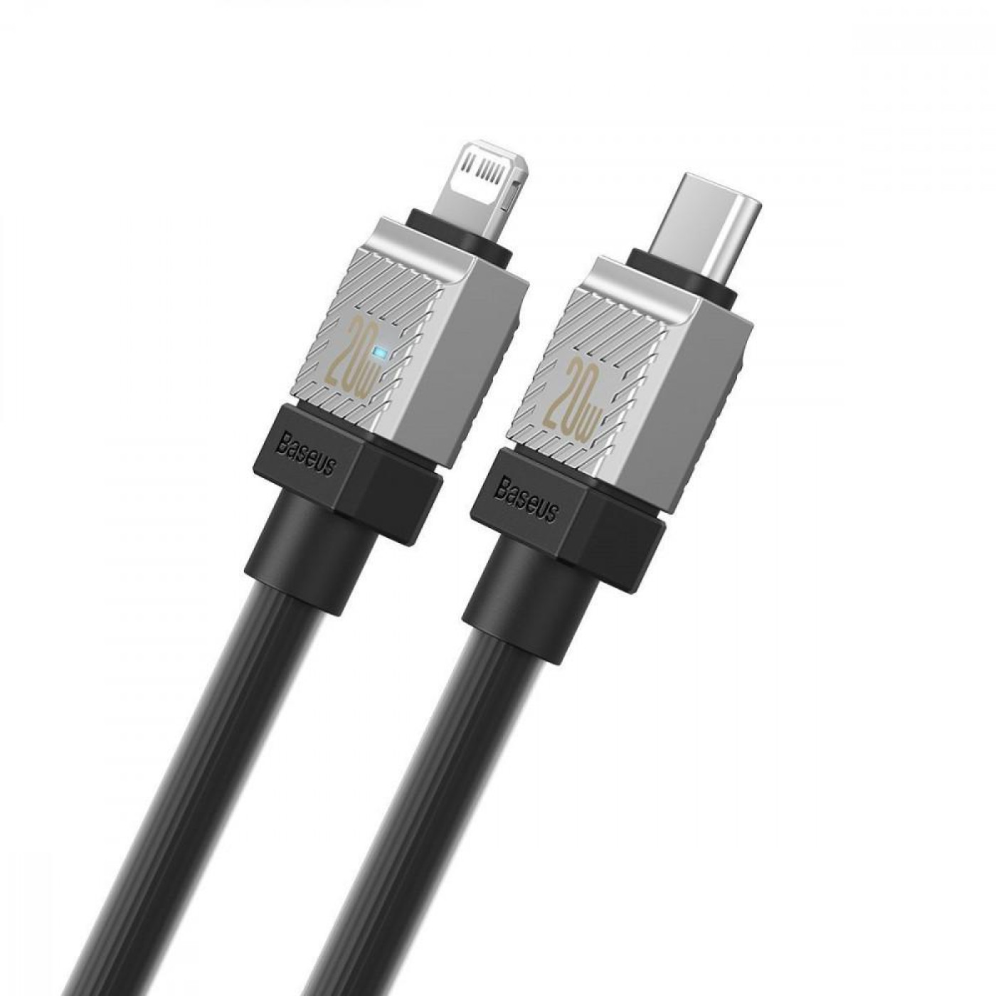 Кабель Baseus CoolPlay Series Type-C to Lightning 20W (2m) black (CAKW000101)