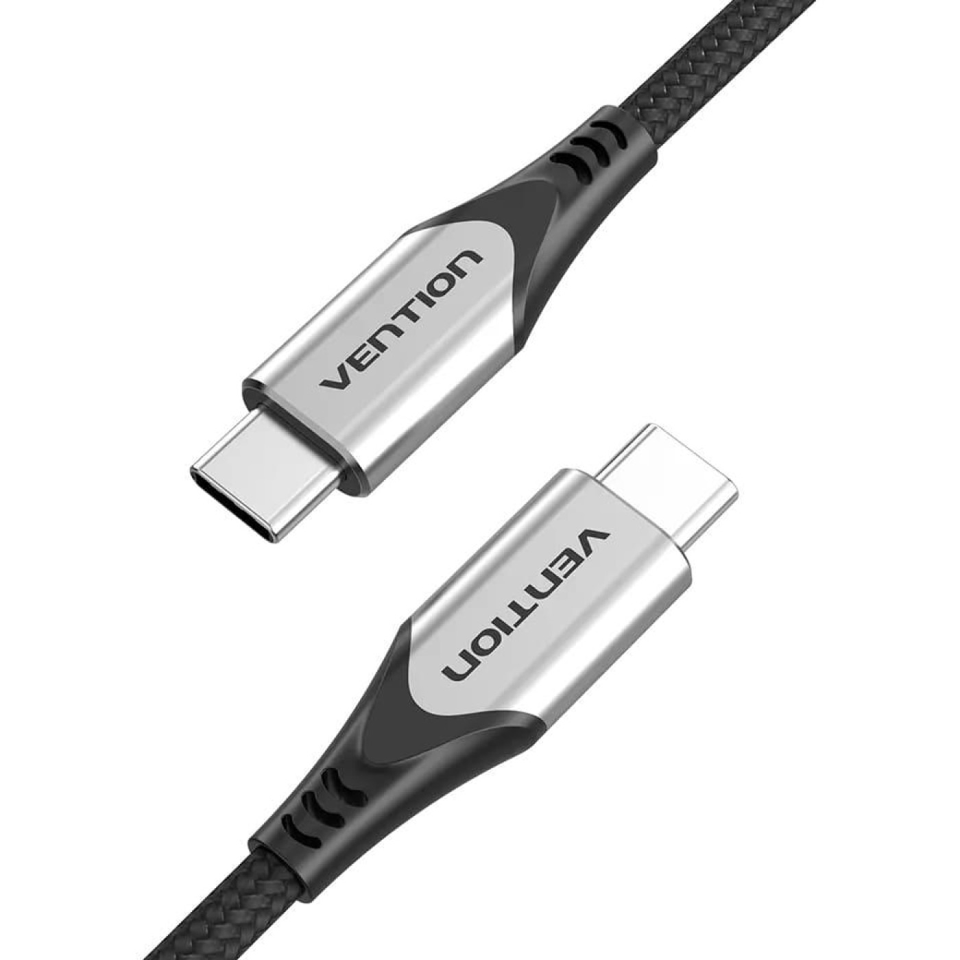 Кабель Vention USB 3.1Type-C M-M,0.5м60W Cotton Braided (TAAHD)
