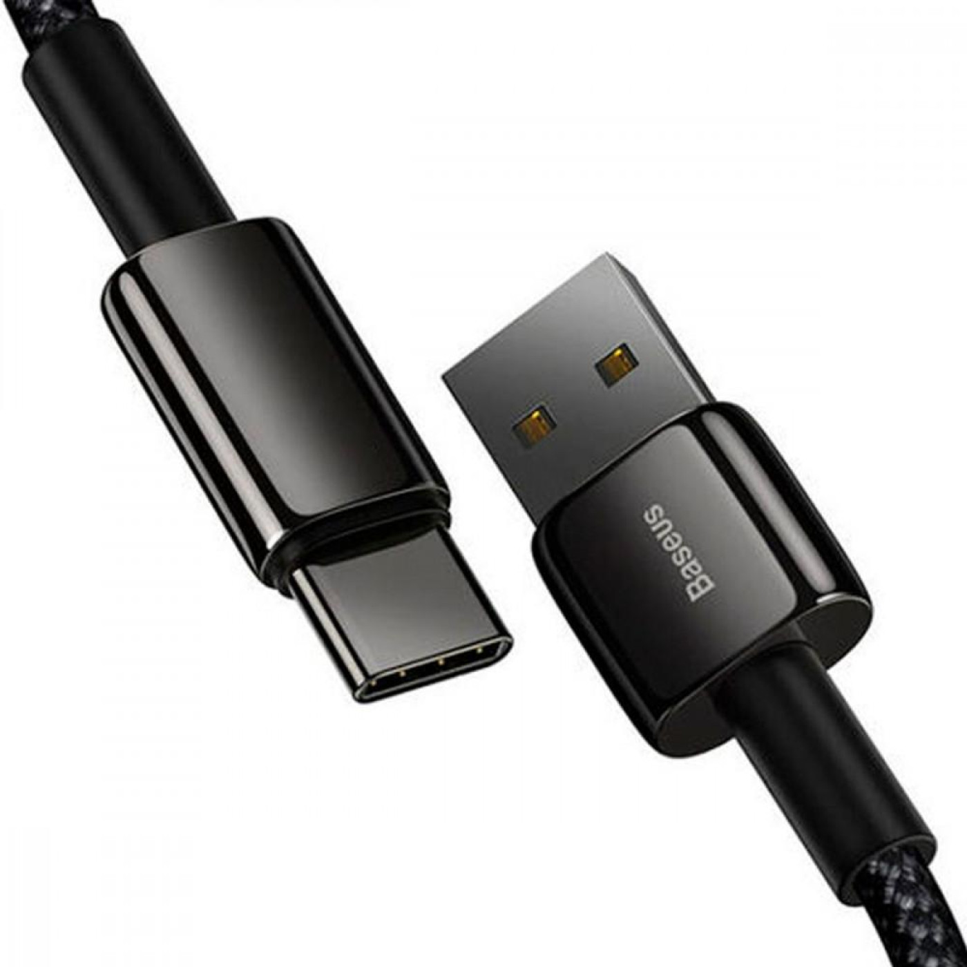 Кабель Baseus Lightning Tungsten Gold Fast Charging Data Cable USB for Lightning 2m Black (CALWJ-A01)