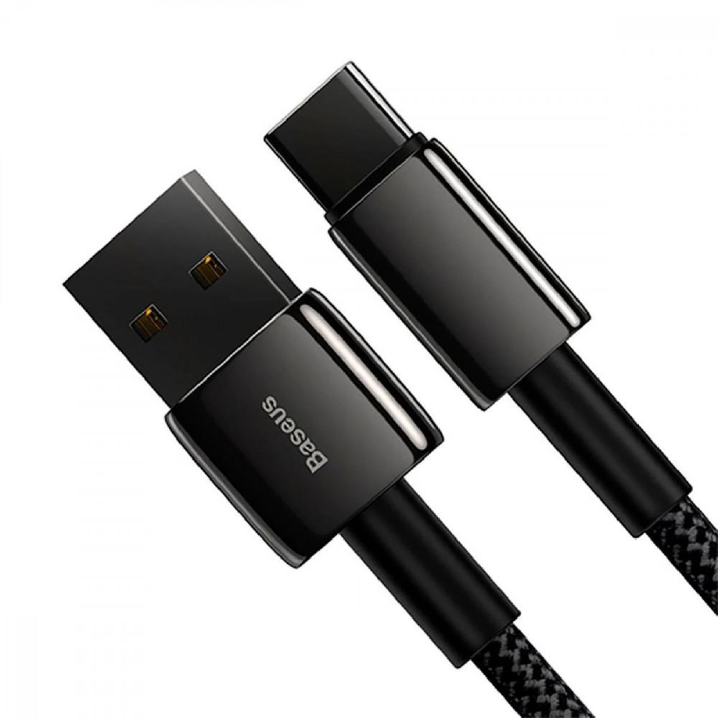 Кабель Baseus Lightning Tungsten Gold Fast Charging Data Cable USB for Lightning 2m Black (CALWJ-A01)