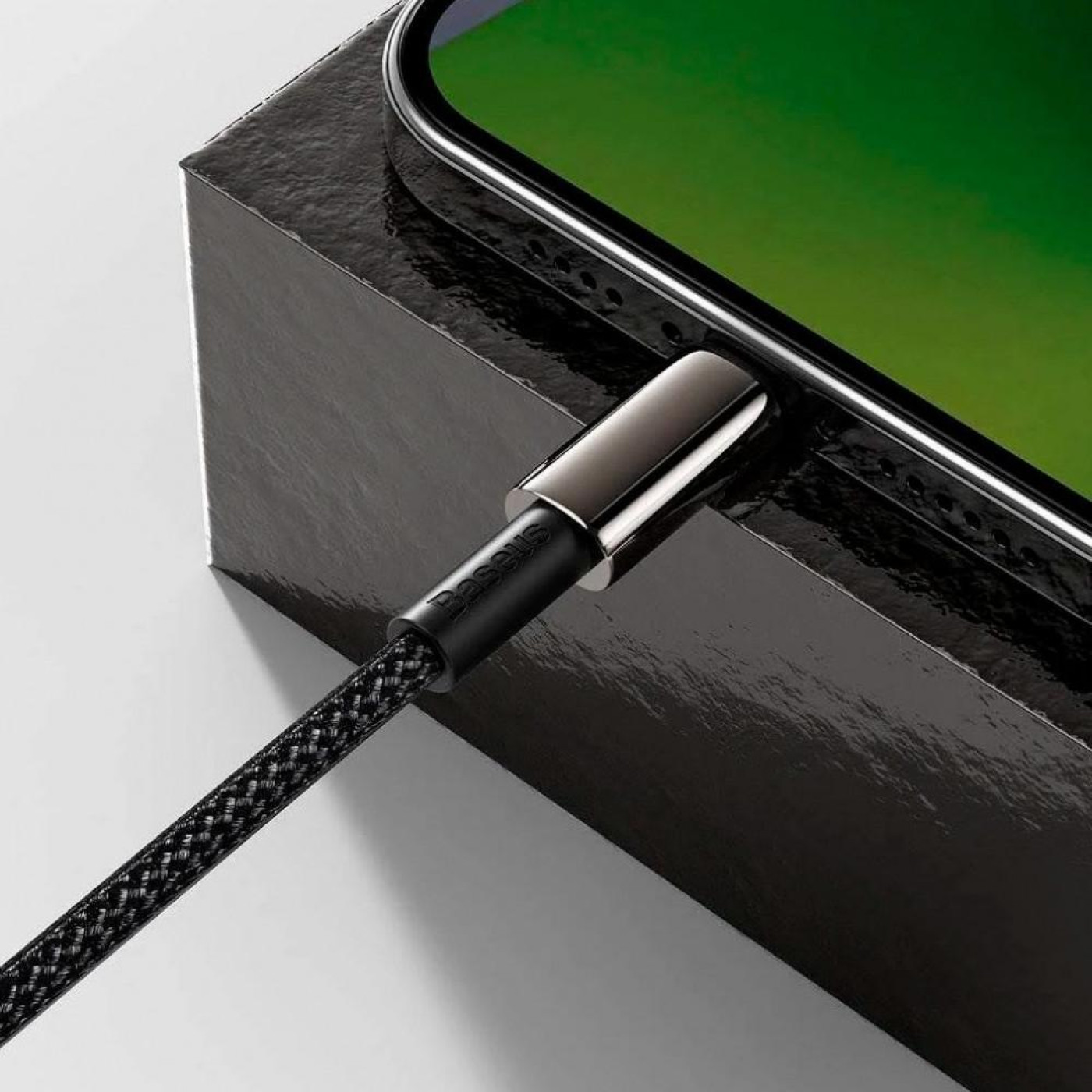 Кабель Baseus Lightning Tungsten Gold Fast Charging Data Cable USB for Lightning 2m Black (CALWJ-A01)