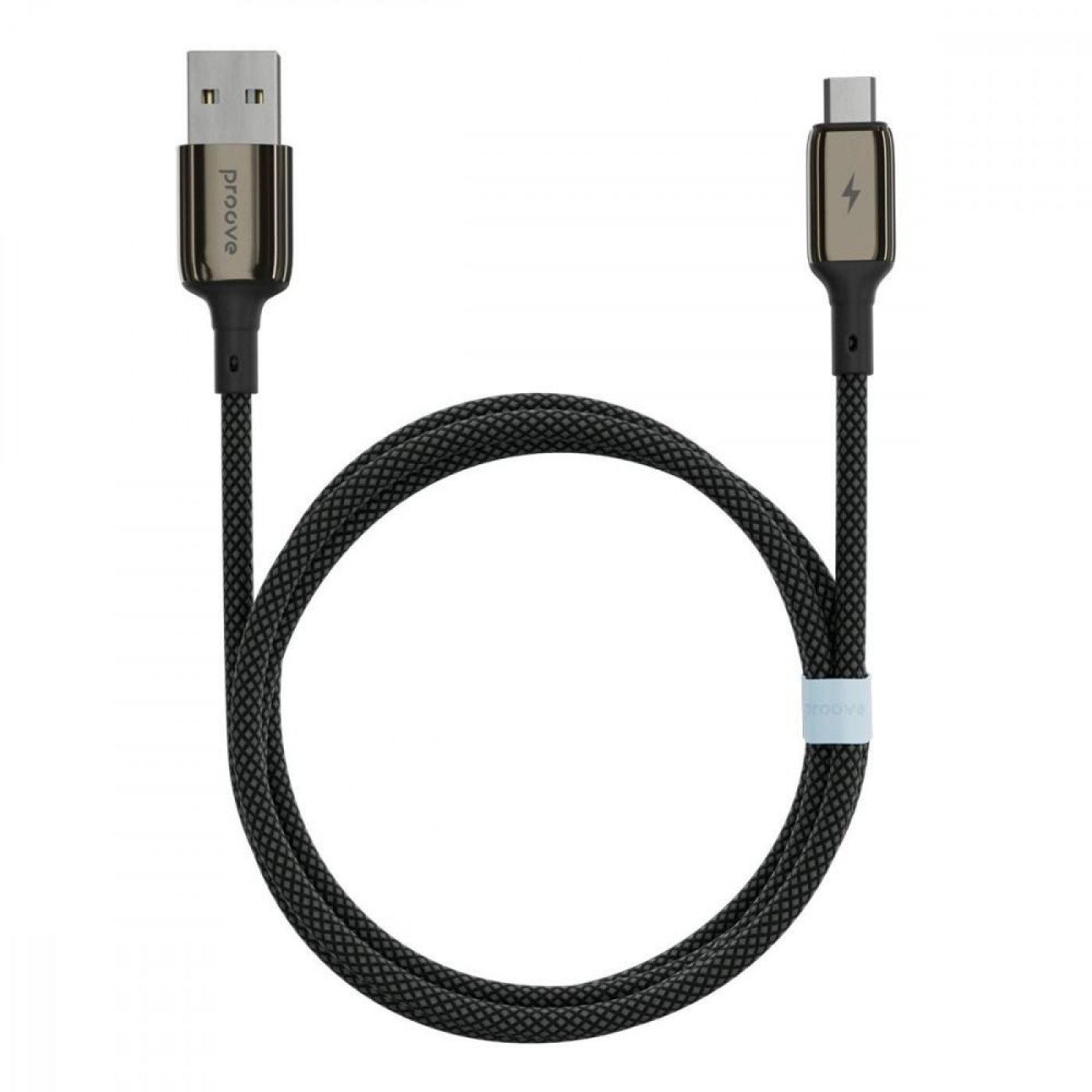 Кабель Proove Dense Metal USB to Micro USB 2.4A (1m) black (CCDM20001301)