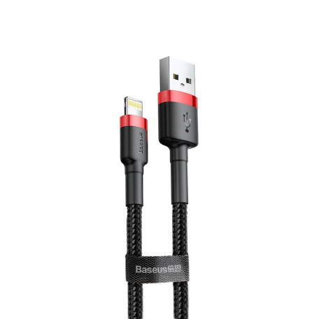Кабель Baseus Cafule Lightning Cable 2A (3m) red/black (CALKLF-R91)