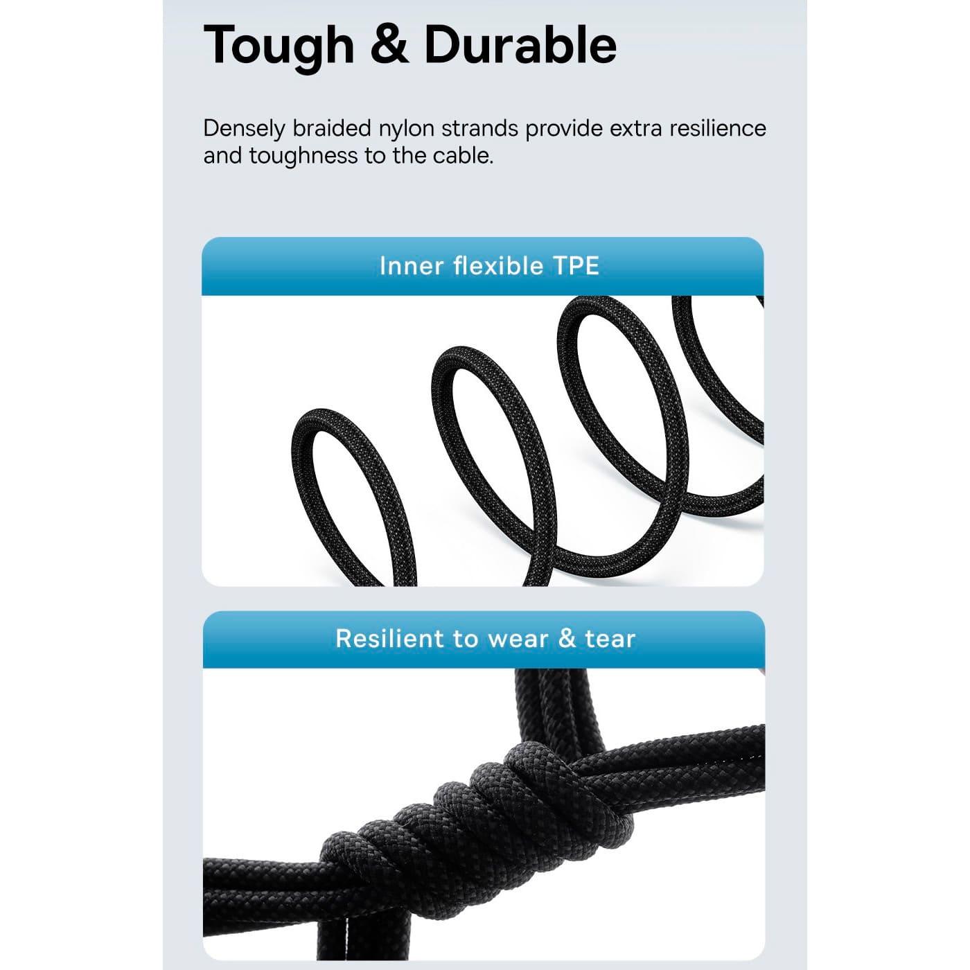 Кабель Baseus Gem Fast-Charging Data Cable Type-C to Lightning 20W 2m blue (P10373001311-01)