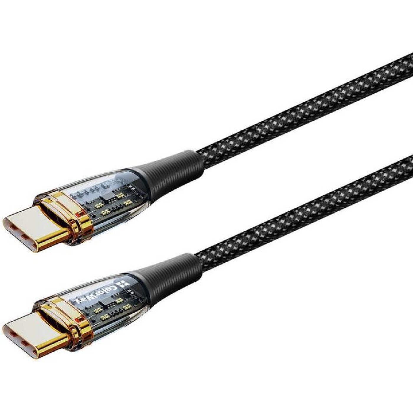 Кабель ColorWay Type-C - Type-C (PD 100W) 5А 1.2m Black (CW-CBPDCC053-BK)