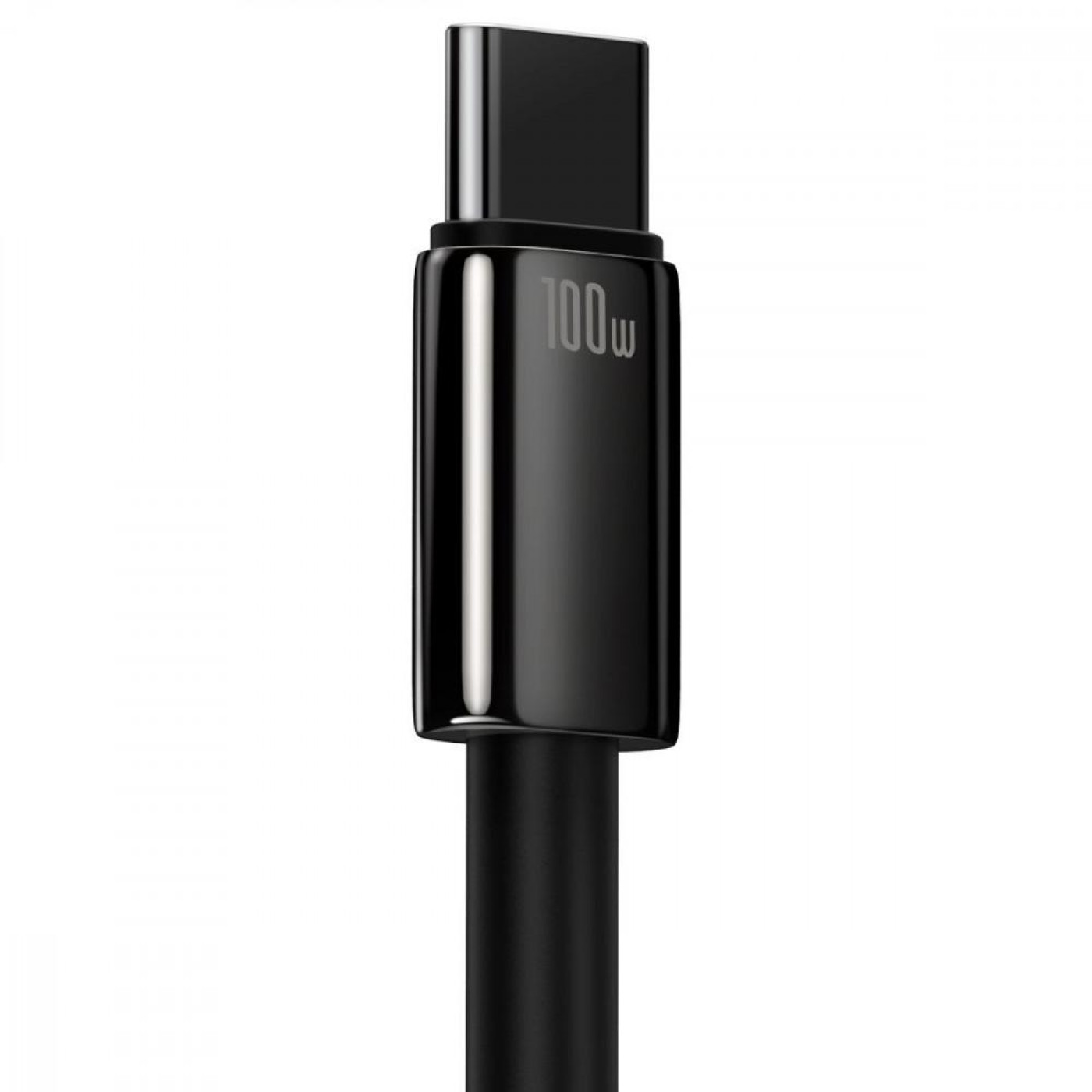 Кабель Baseus Tungsten Gold Fast Charging USB to Type-C 100W (2m) black (CAWJ000101)