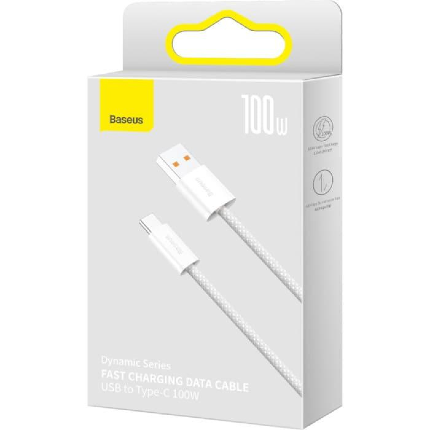 Кабель Baseus USB2.0AM-Type-C M, 1 м,(20V/5A), (100W) Dynamic Series Билий,CALD000602 (CALD000602)