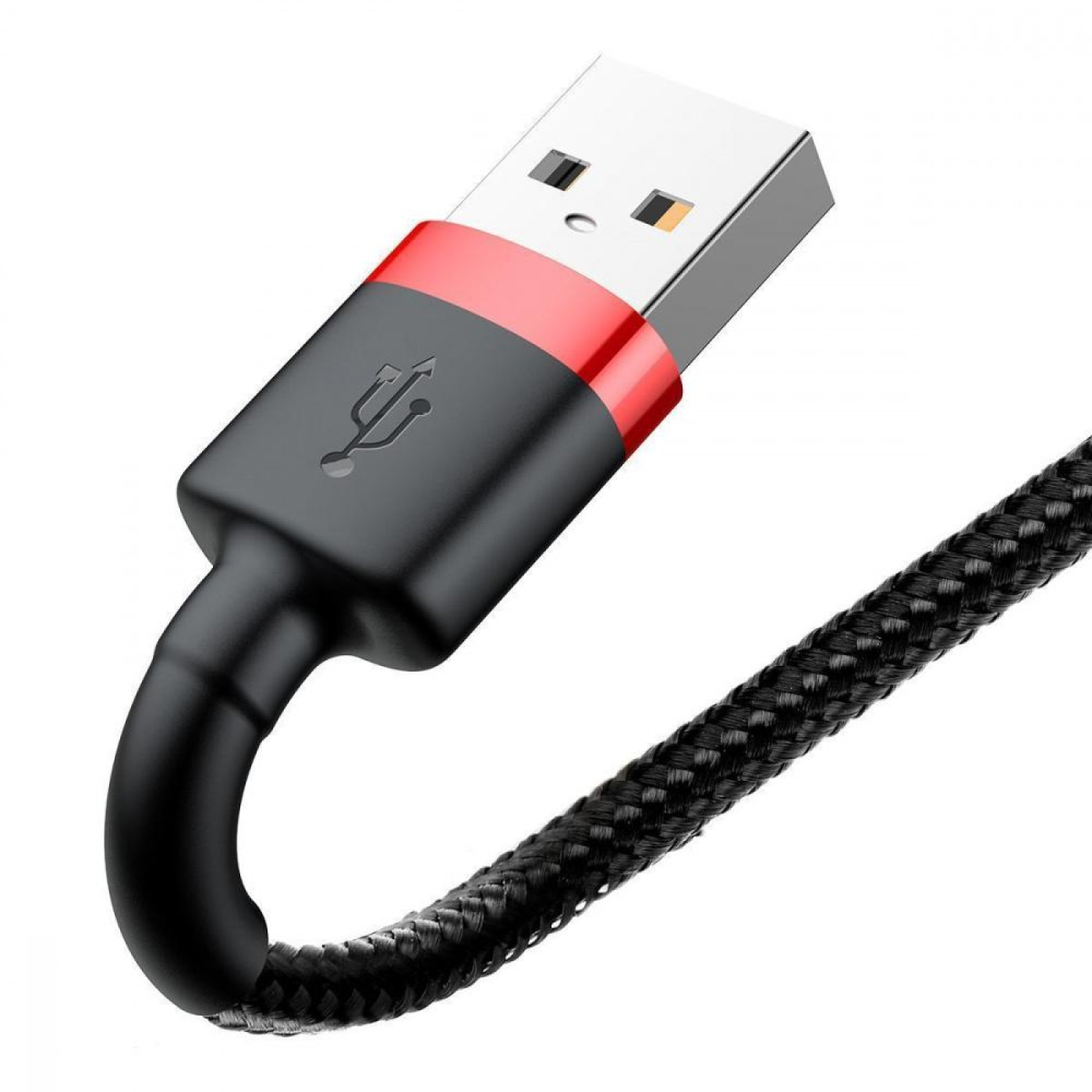 Кабель Baseus Cafule Lightning 2.4A (1m) red/black (CALKLF-B19)