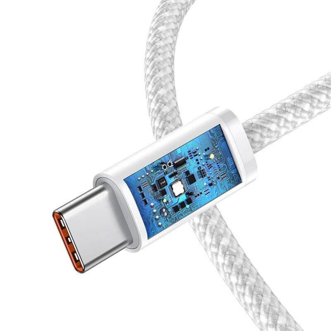 Кабель Baseus Dynamic USB Type-C-USB Type-C, 20V/5A, 100W, 2м White (CALD000302)