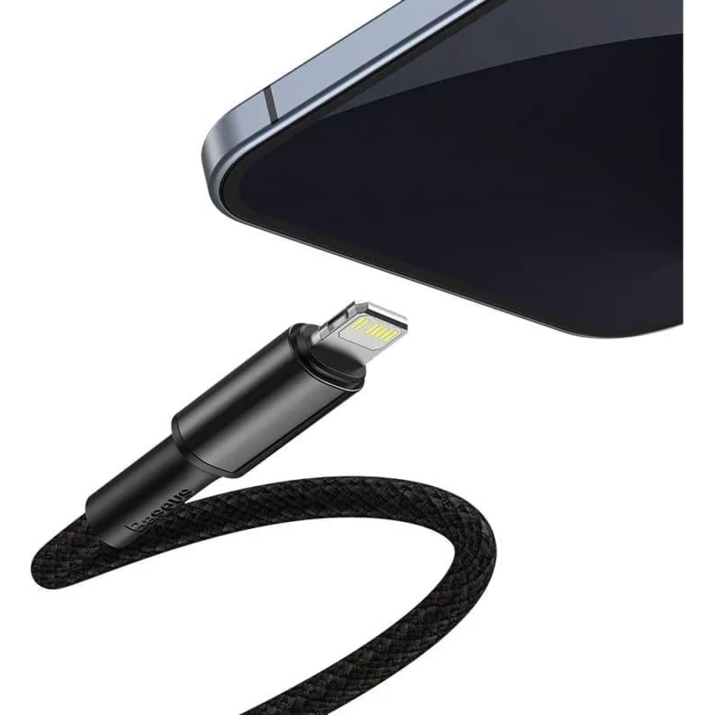 Кабель Baseus High Density Braided Type-C to Lightning PD 20W (2m) black (CATLGD-A01)