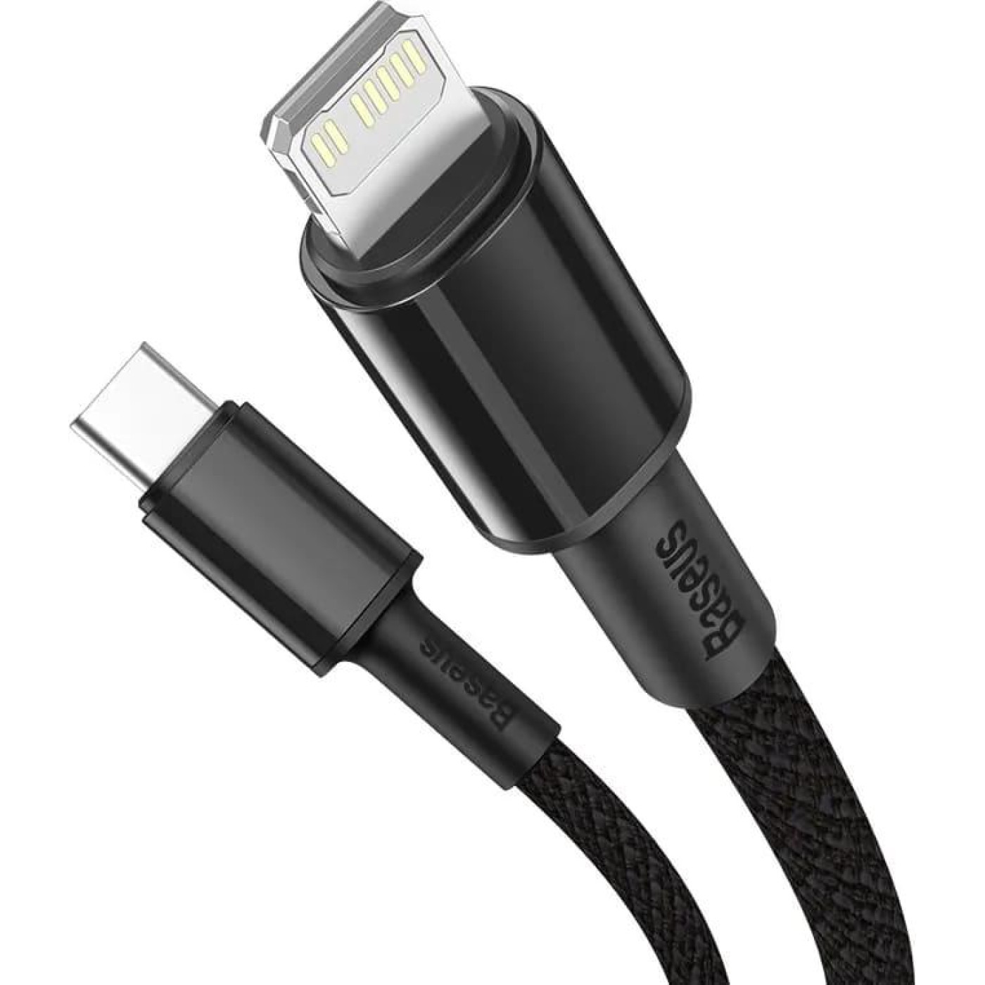 Кабель Baseus High Density Braided Type-C to Lightning PD 20W (2m) black (CATLGD-A01)