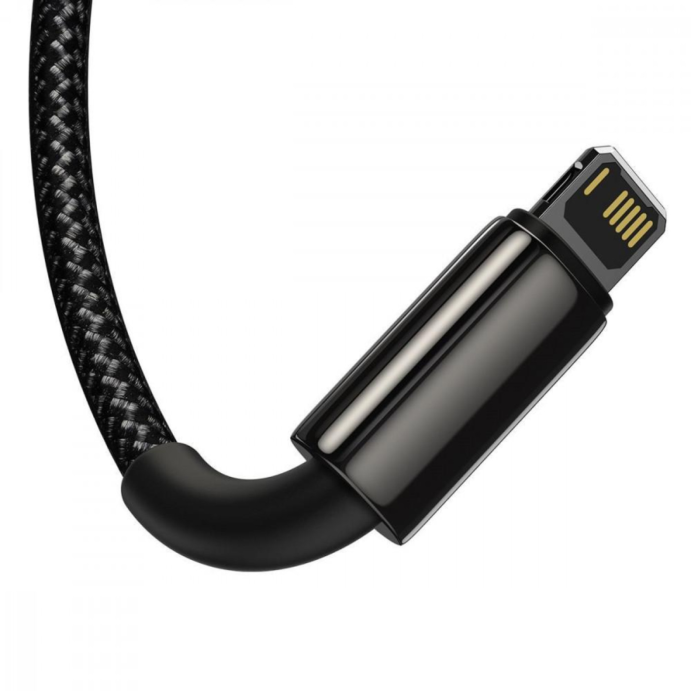 Кабель Baseus Tungsten Gold One-for-three Fast Charging Data 3-in-1 (Micro USB+Lightning+Type-C) 3.5 black (CAMLTWJ-01)