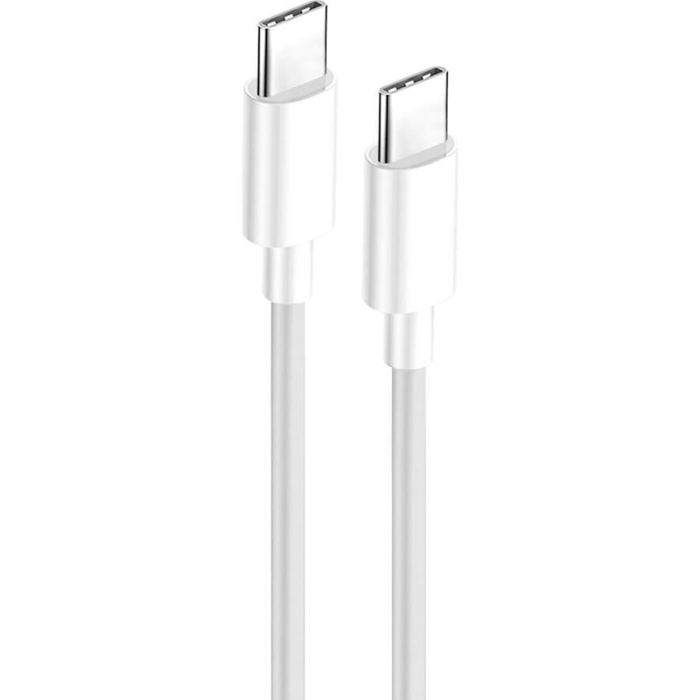 Кабель ColorWay Type-C - Type-C (TPE) (PD Fast Charging 100W) 5.0А 1м белый (CW-CBPDCC058-WT)