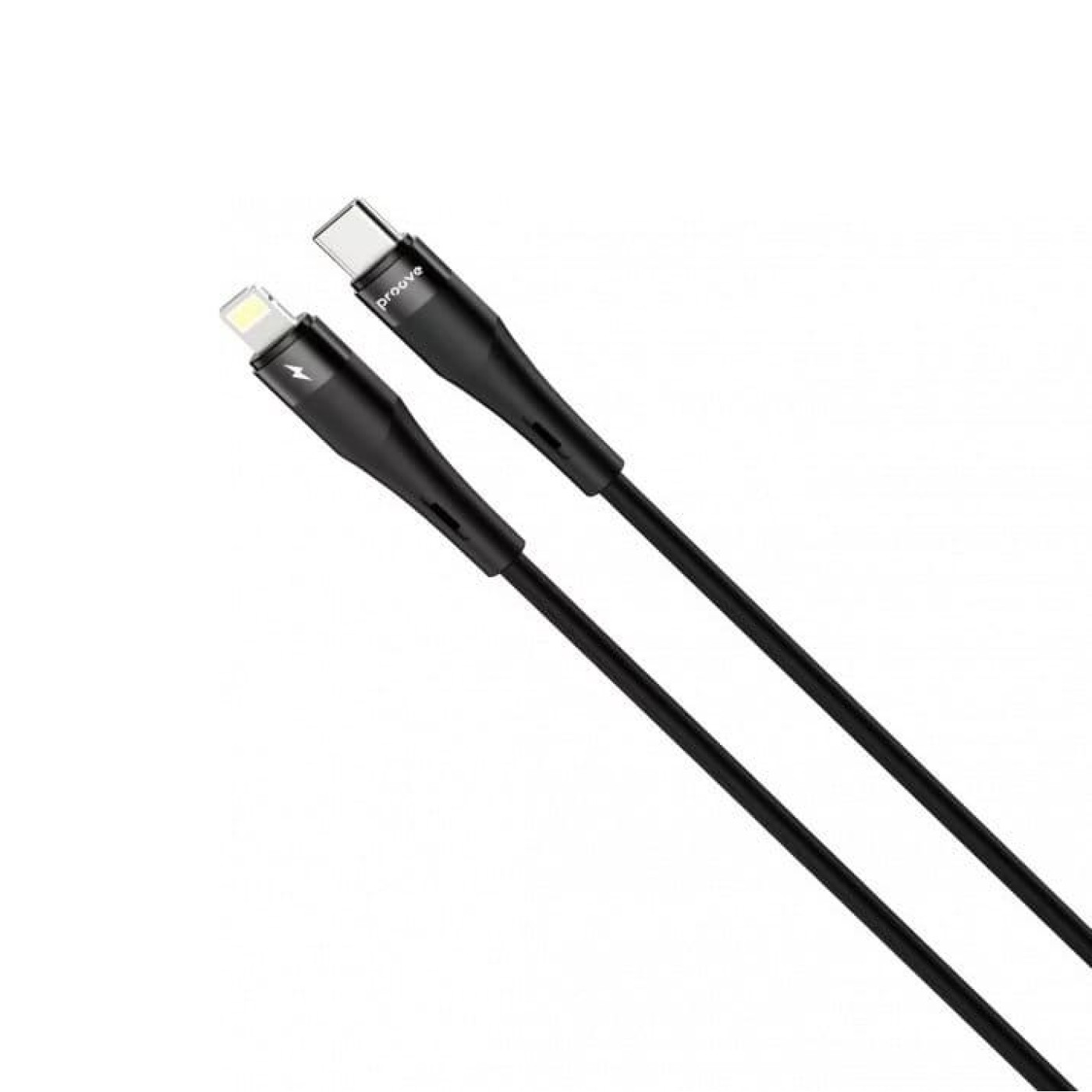 Кабель Proove Light Silicone Plus Type-C to Lightning 27W (1m) black (CCLS27002101)