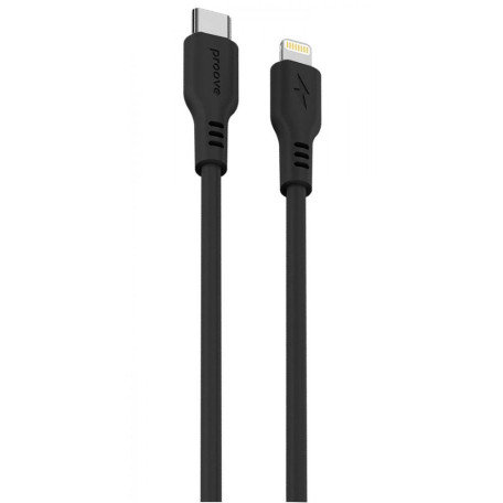 Кабель Proove Rebirth Type-C to Lightning 27W (1m) black (CCRE60002101)