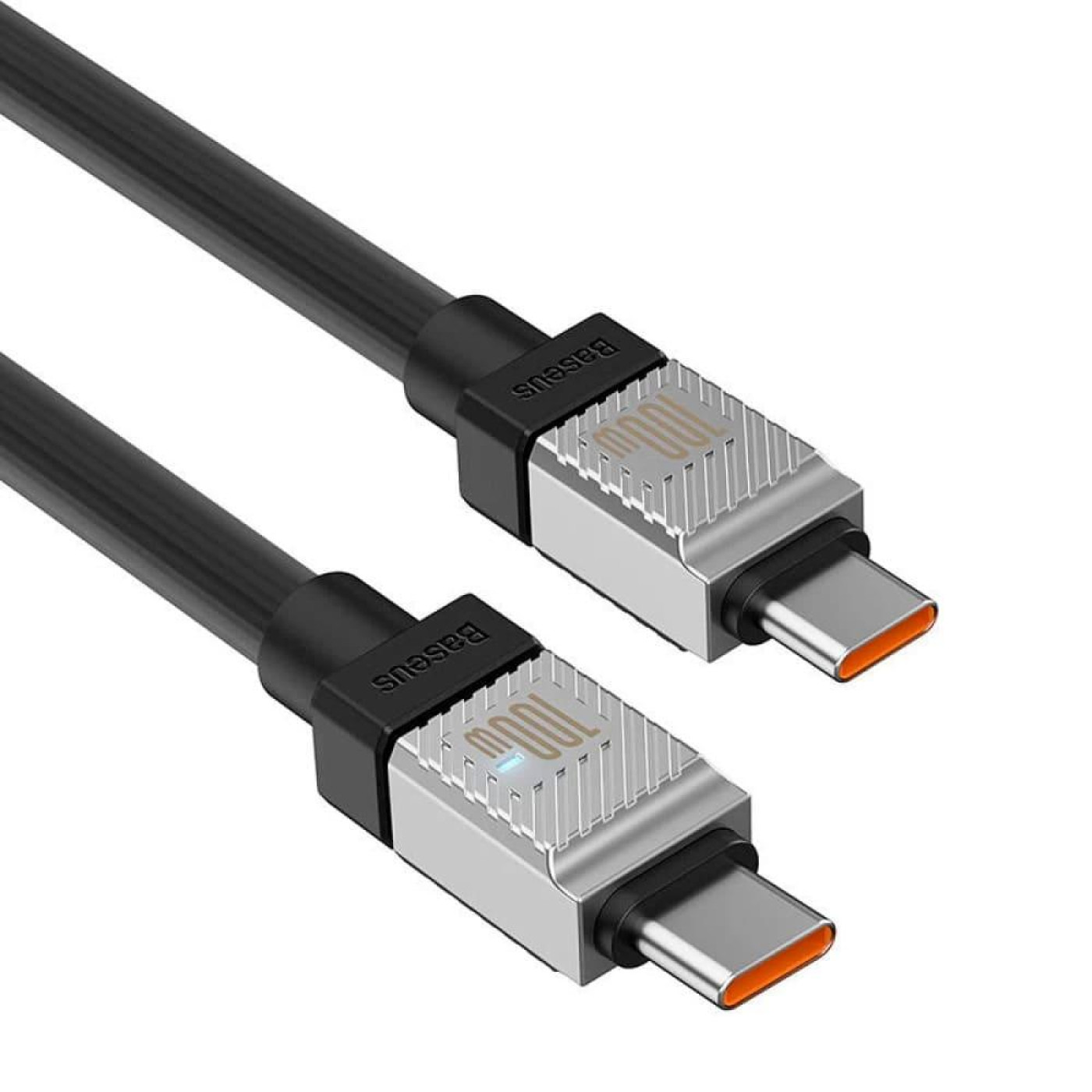Кабель Baseus CoolPlay Series Type-C to Type-C 100W (2m) black (CAKW000301)