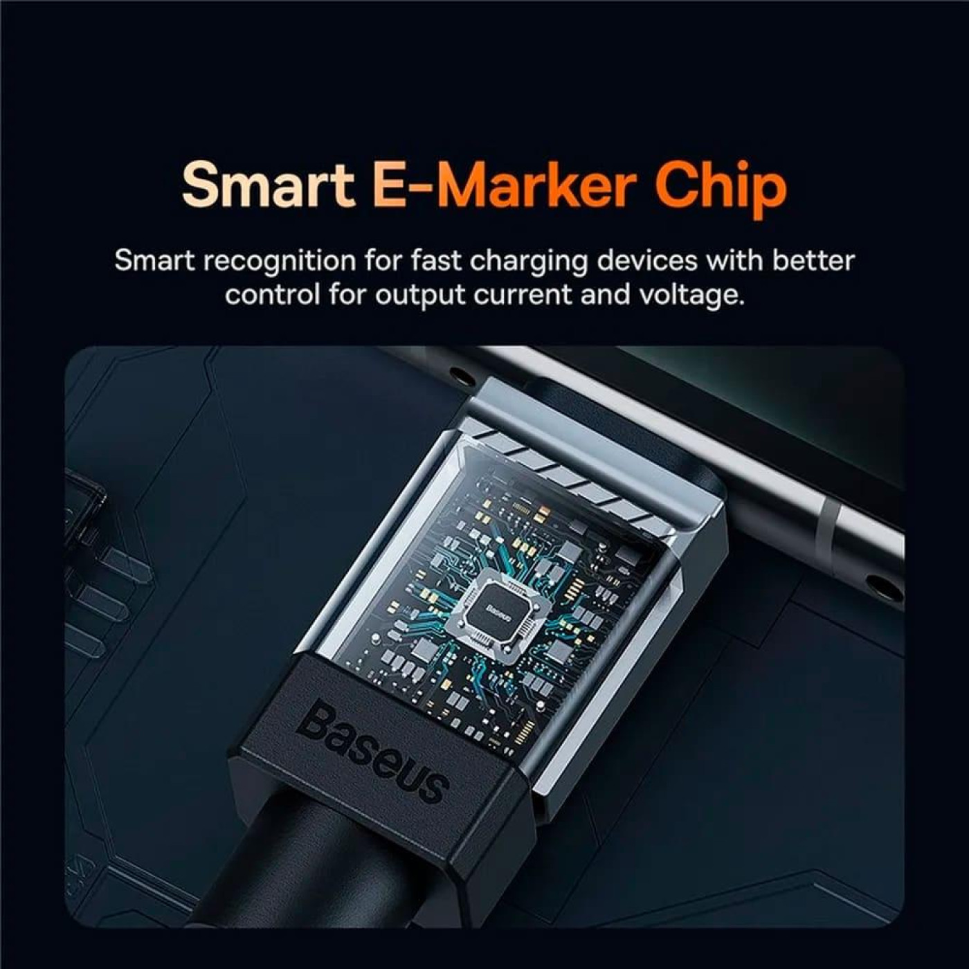 Кабель Baseus CoolPlay Series Type-C to Type-C 100W (2m) black (CAKW000301)