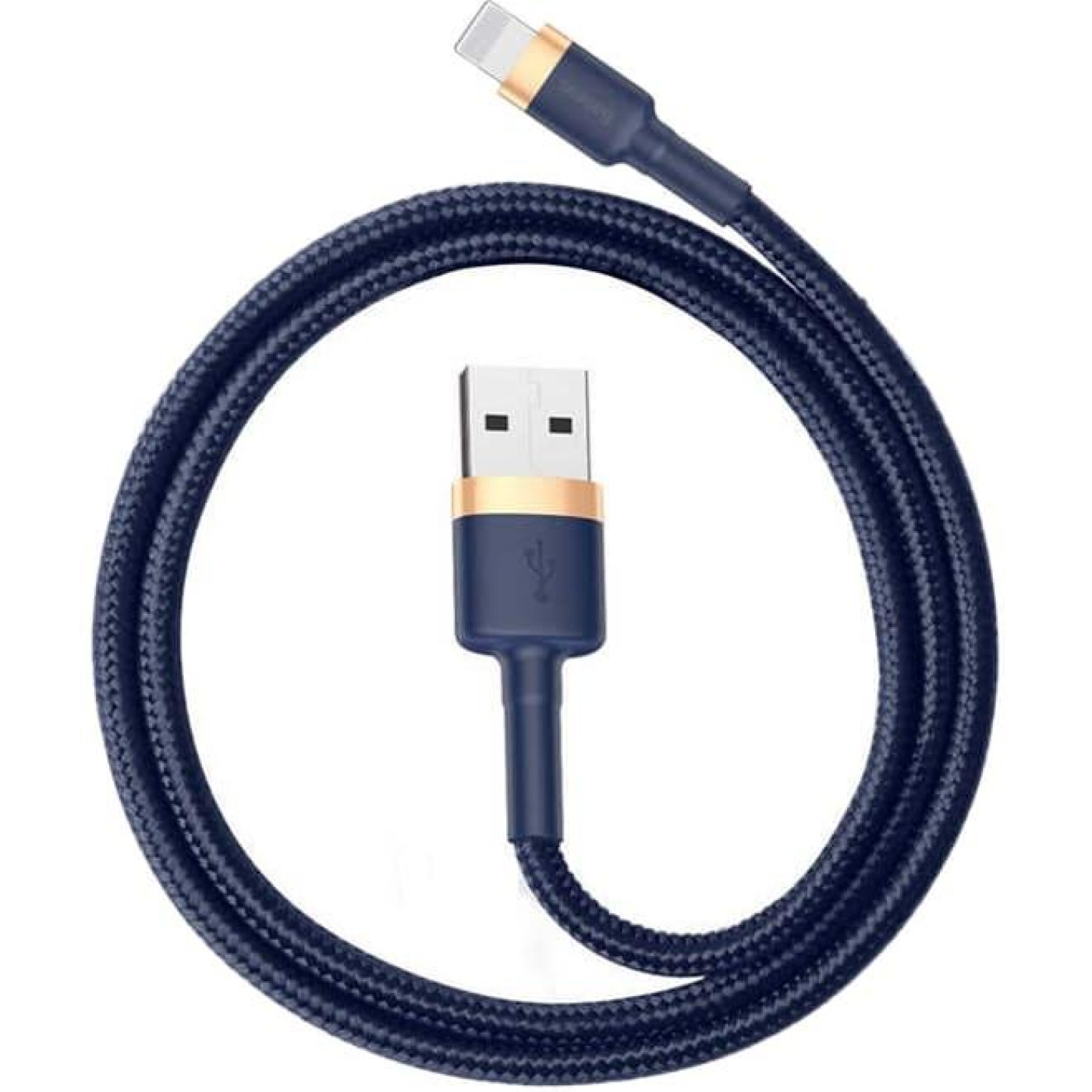Кабель Baseus Cafule Lightning 1.5A (2m) gold/blue (CALKLF-CV3)