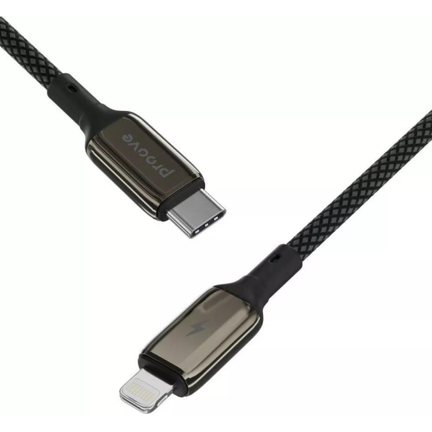 Кабель Proove Dense Metal Type-C to Lightning 27W (1m) black (CCDM27002101)