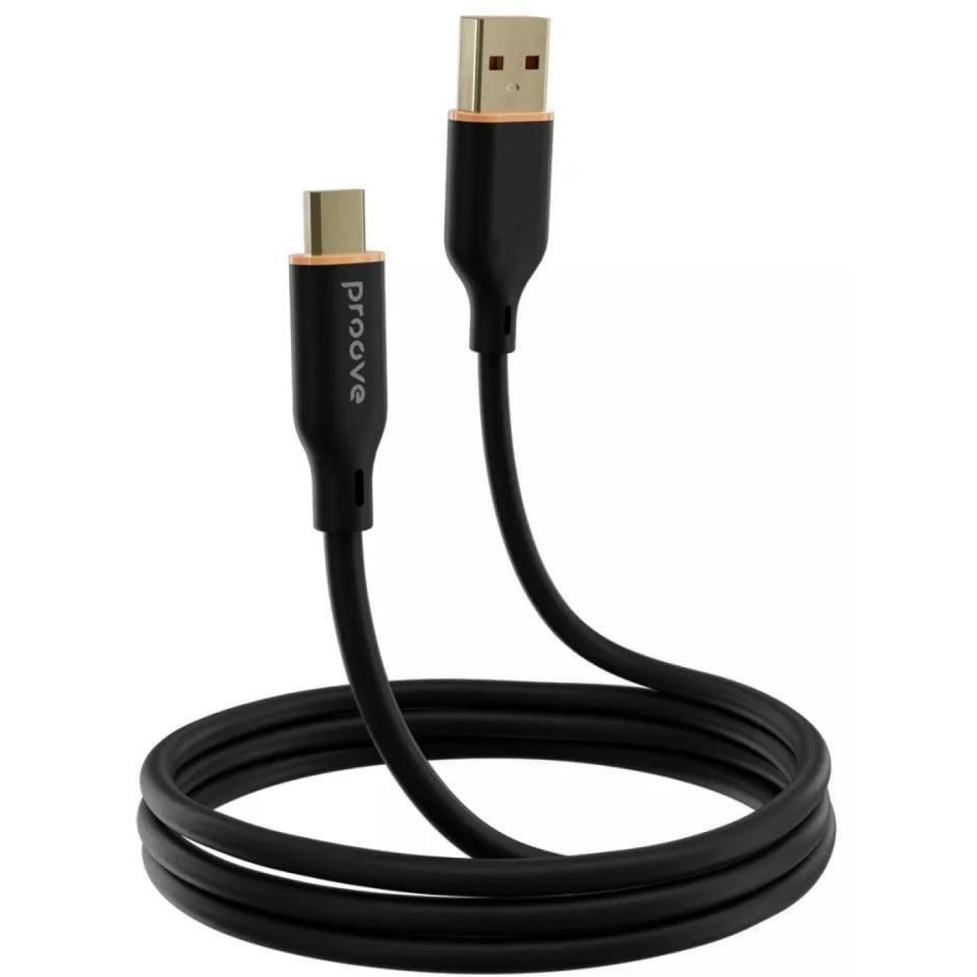 Кабель Proove Jelly Silicone Type-C 2.4A (1m) black (CCJS20001201)