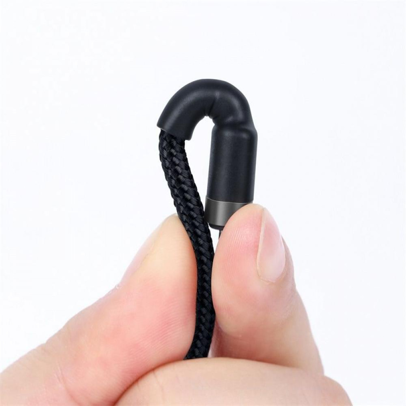 Кабель Baseus Cafule Type-C to Type-C PD 2.0 60W (1m) gray/black (CATKLF-GG1)