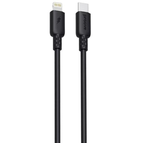 Кабель Proove GridLine Type-C to Lightning 27W (1m) black (CCGL27002101)