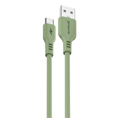 Кабель Proove Rebirth USB to Type-C 3A (1m) green (CCRE27001211)