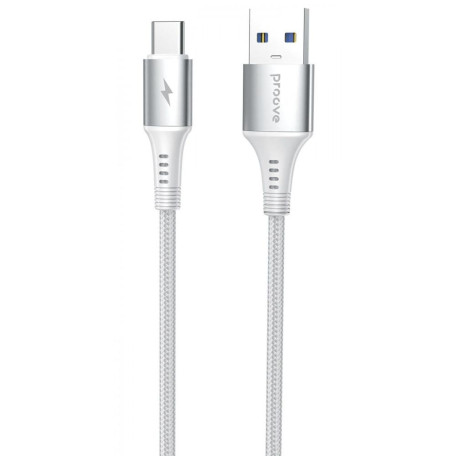 Кабель Proove WireX USB to Type-C 3A (1m) white (CCWX15001202)