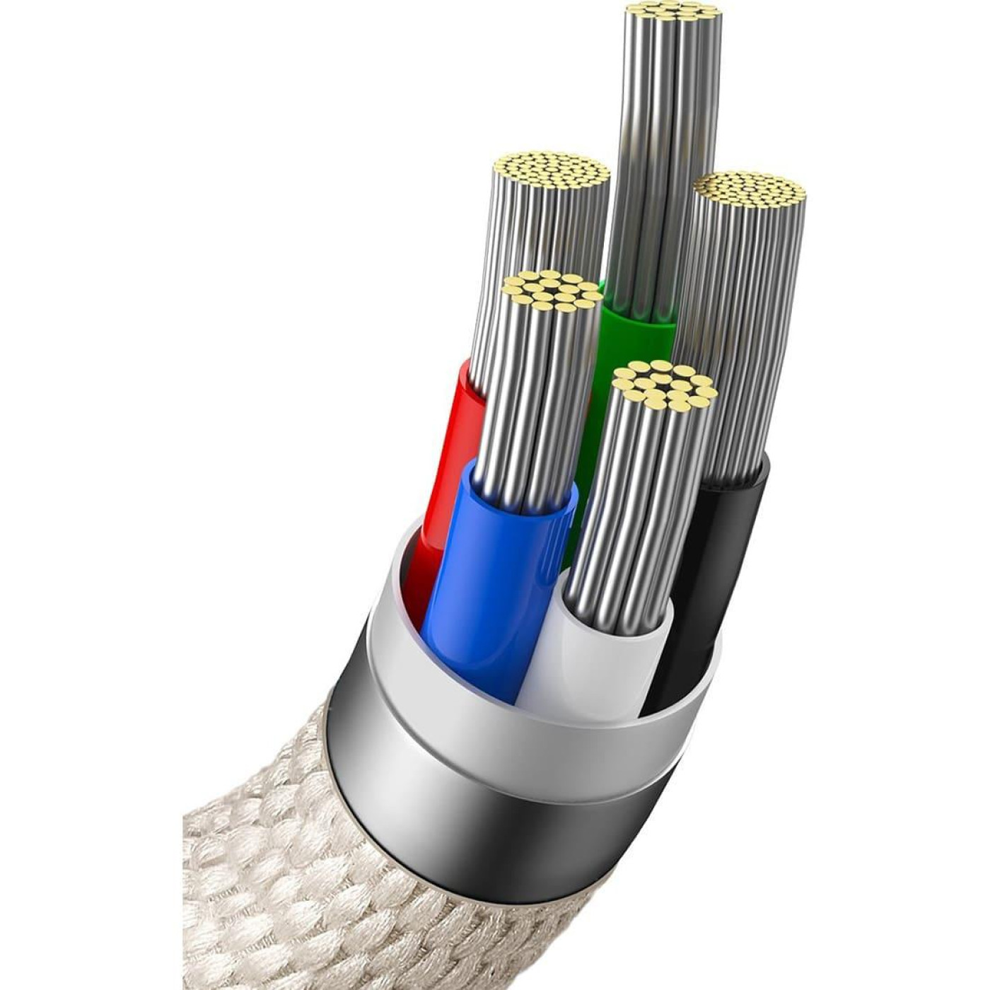 Кабель Baseus Lightning Crystal Shine Series Fast Charging Data Cable Type-C to Lightning 20W 1.2m Pink (CAJY001304)