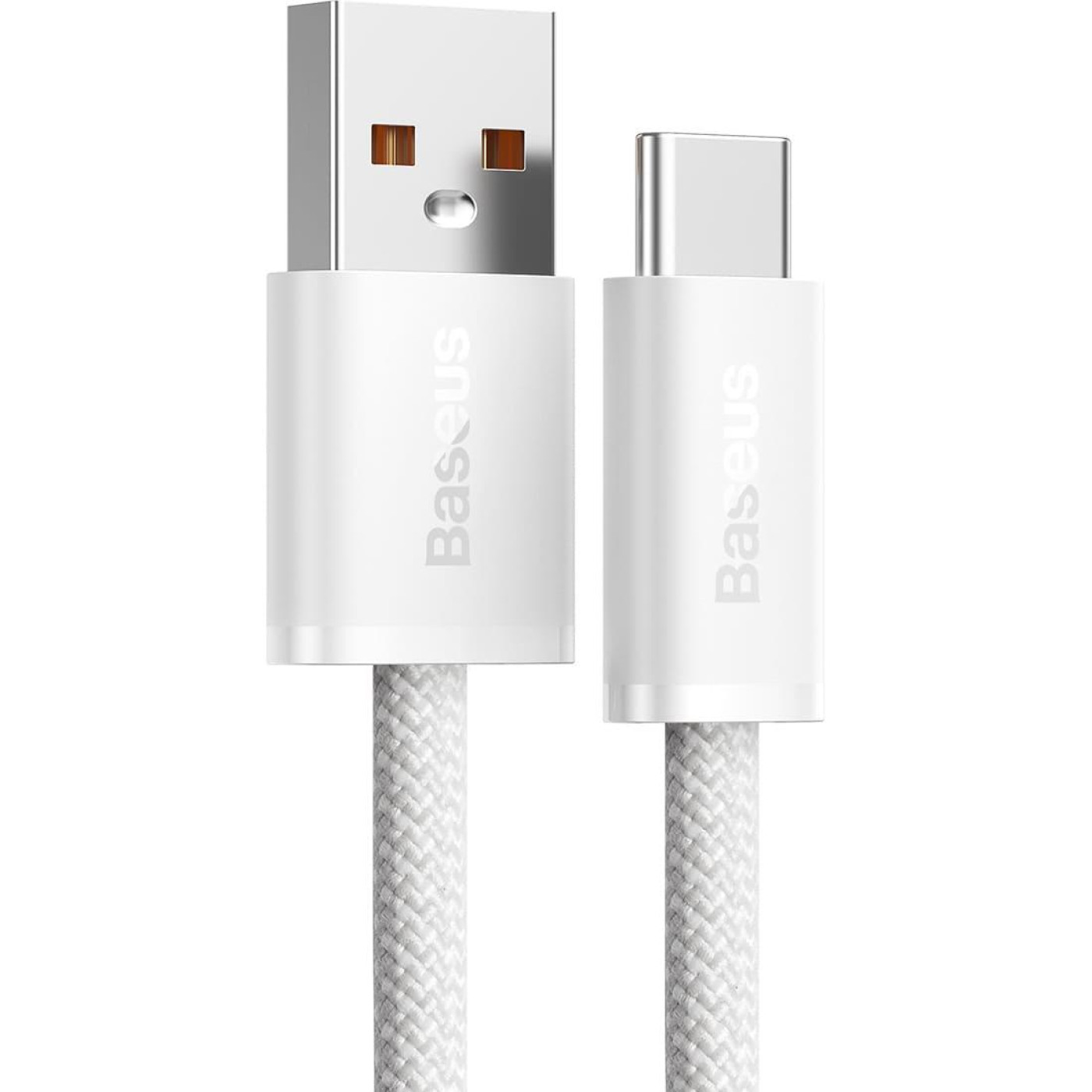Кабель Baseus USB Type-C Dynamic Series Fast Charging Data cabel USB to Type-C 100W 2m White (CALD000702)