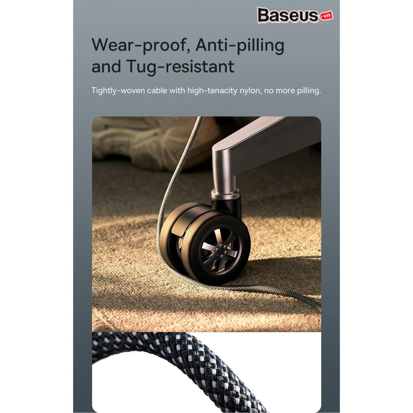 Кабель Baseus USB Type-C Dynamic Series Fast Charging Data cabel USB to Type-C 100W 2m White (CALD000702)