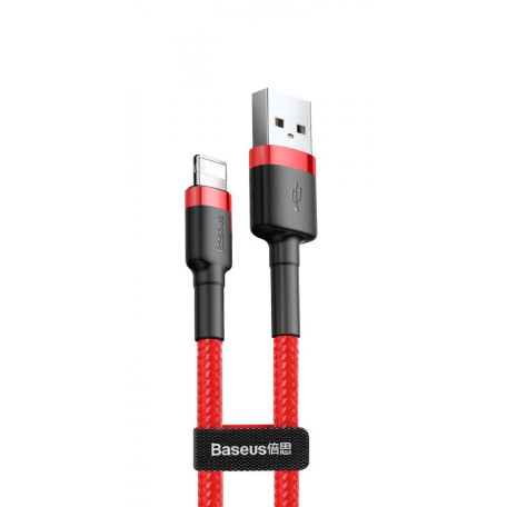 Кабель Baseus Cafule Lightning 1.5A (2m) red (CALKLF-C09)