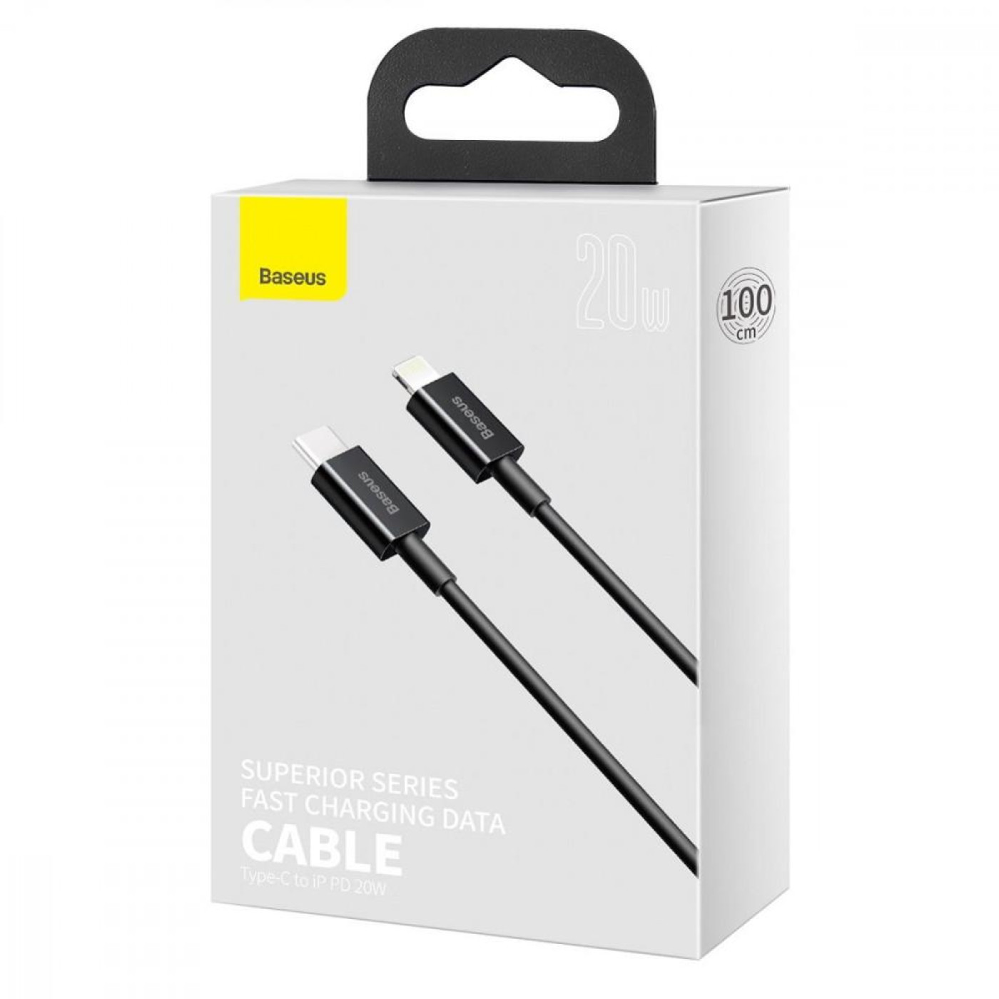 Кабель Baseus Superior Series Fast Charging Type-C to Lightning PD 20W (1m) black (CATLYS-A01)