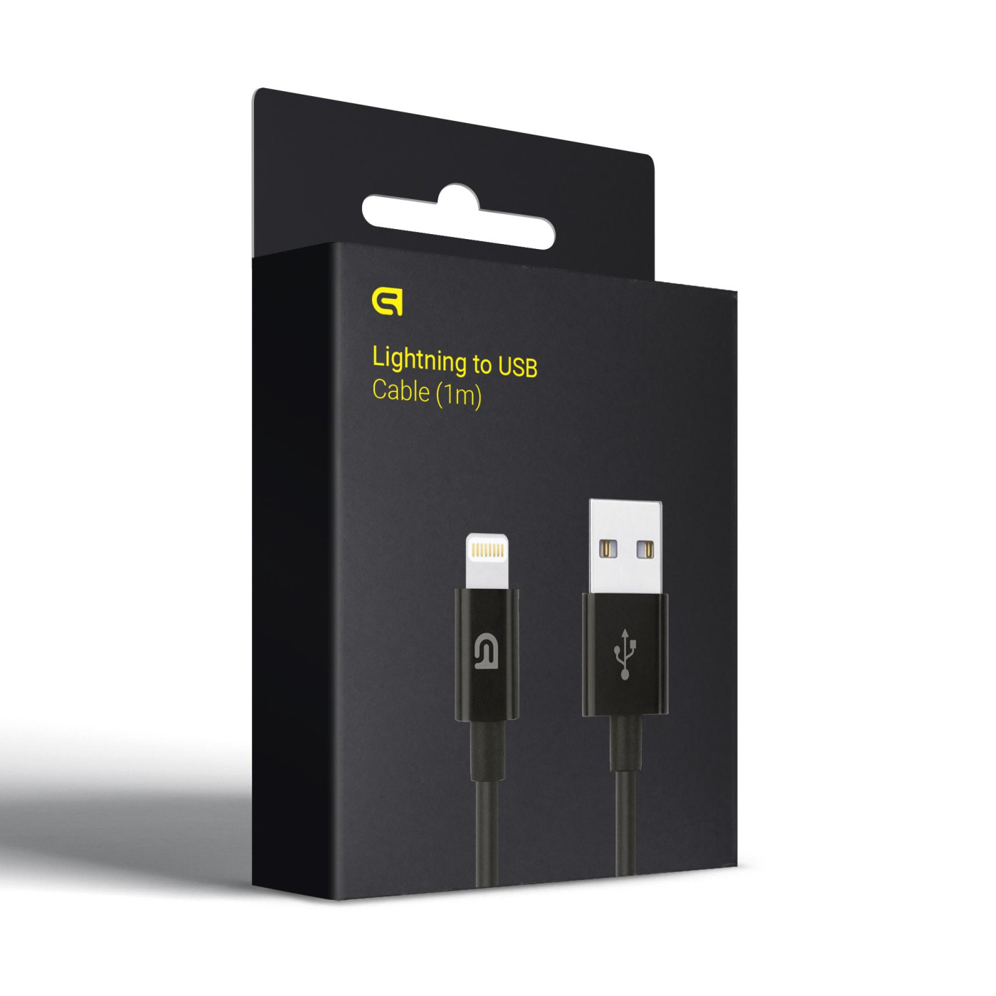 Кабель ArmorStandart AMD818B Lightning to USB Cable 1m black (ARM64287)