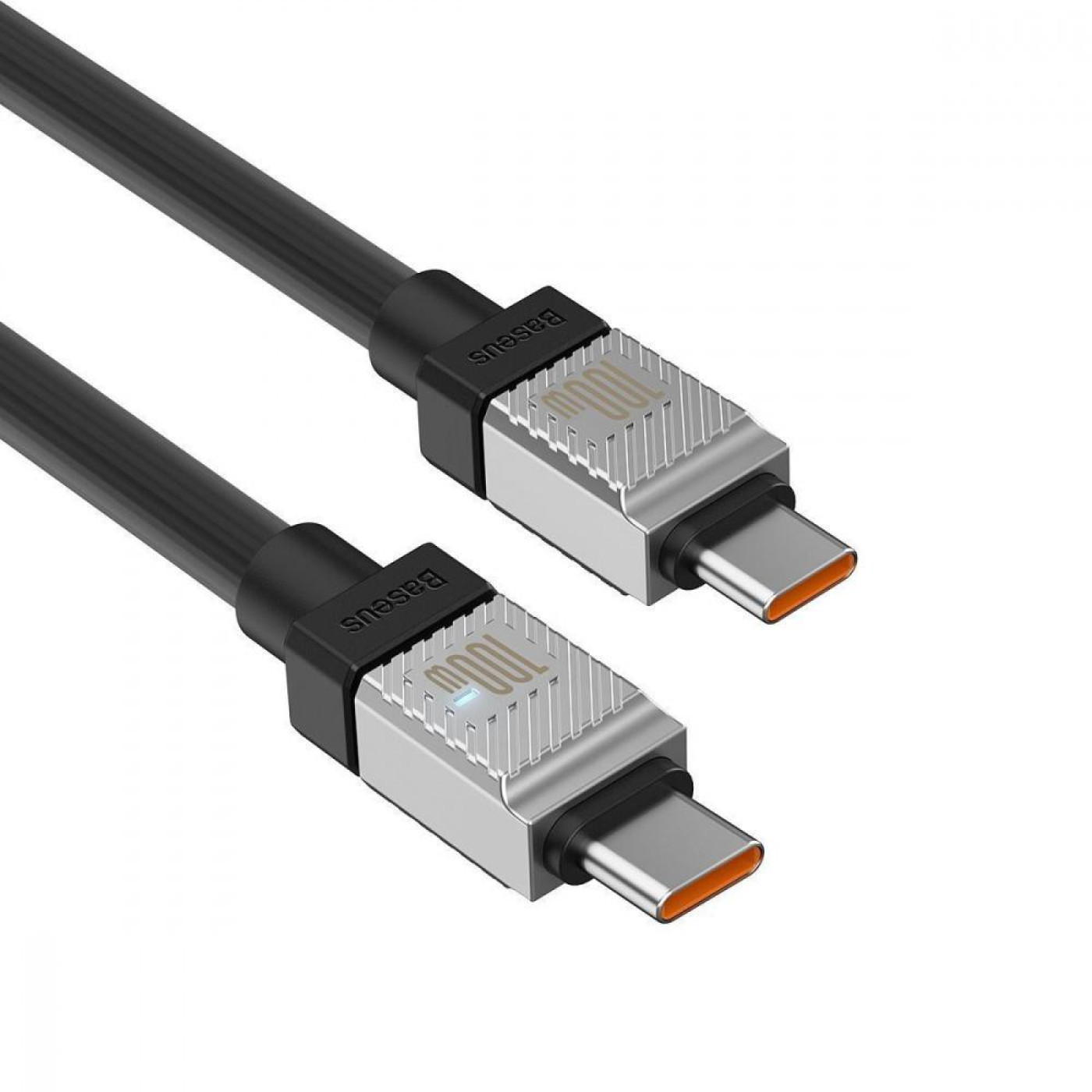 Кабель Baseus CoolPlay Series Type-C to Type-C 100W (1m) black (CAKW000201)